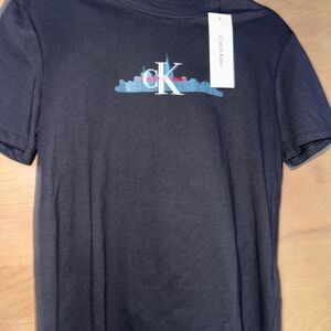 Calvin Klein Black Short Sleeve Tee